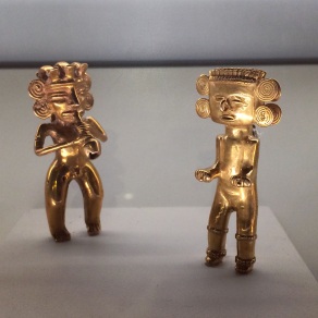 Artifacts from the Pre-Columbian Gold Museum in San Jose